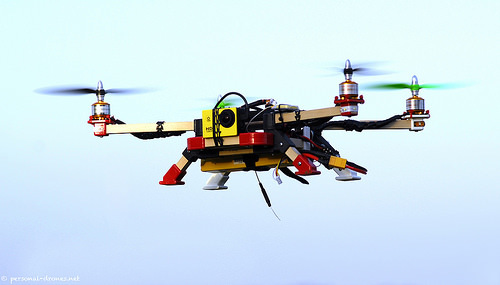 Flying personal drone quadcopter by ackab1, on Flickr